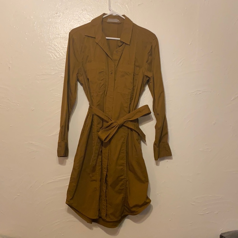 Everlane shirt dress